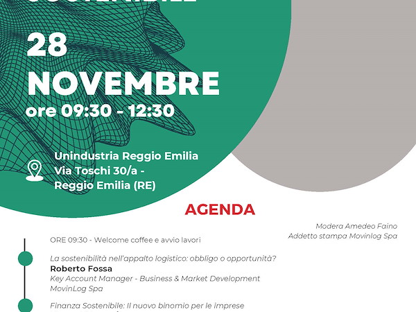 La Transizione nella Logistica Sostenibile: Evento del 28 Novembre