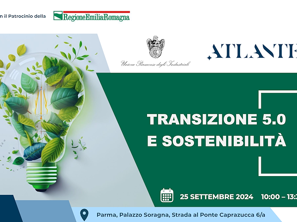 EVENTO "Transizione 5.0 e Sostenibilità"