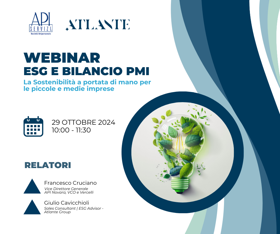 Webinar ESG e Bilancio PMI